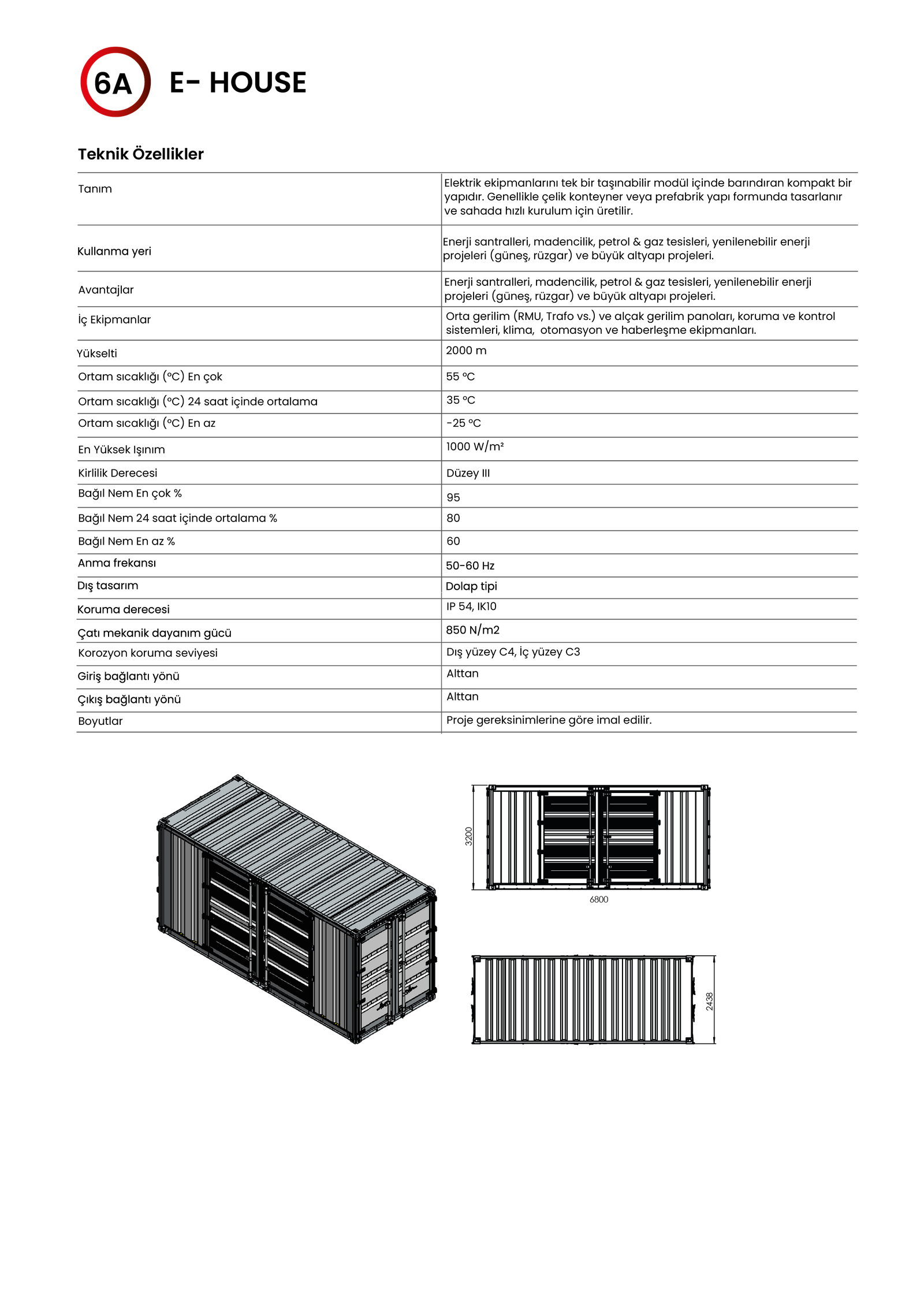 E-House / Container / Trailer